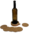 Wein und Glasuntersetzer 6er Set My Cork Design